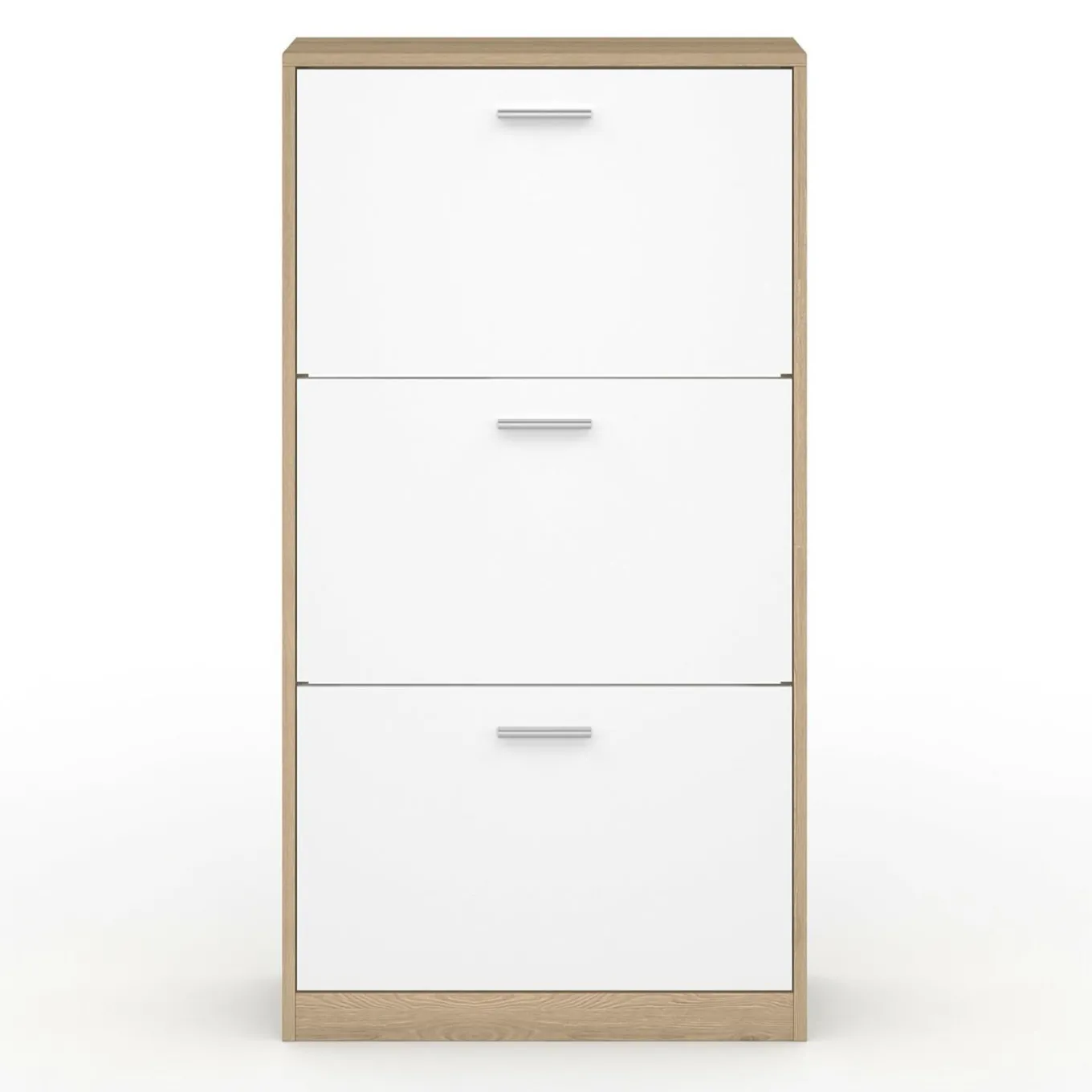 IDMarket Étagère à chaussures 3 portes* Meubles Hauts|Petits Meubles