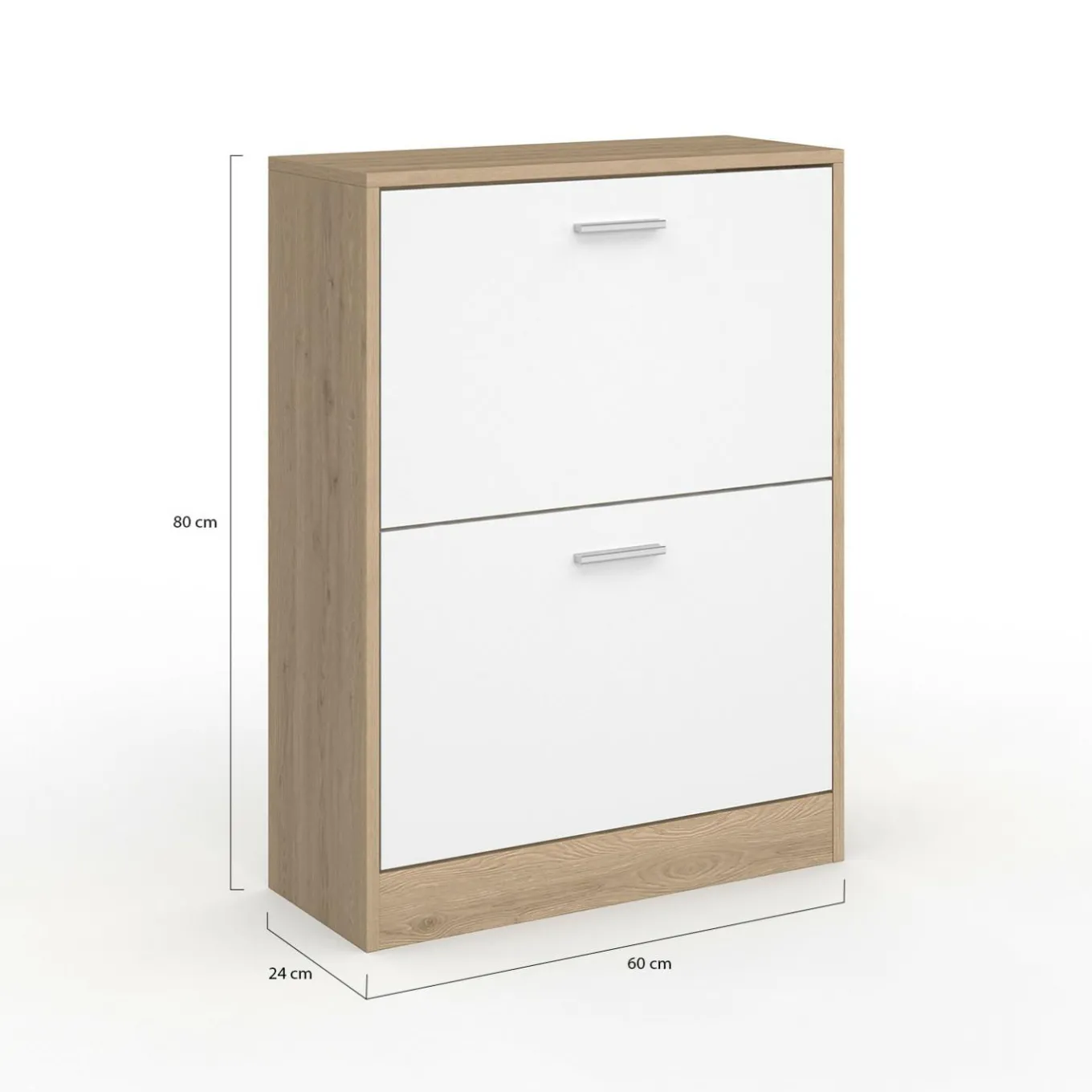 IDMarket Étagère à chaussures 2 portes* Petits Meubles|Meubles À Chaussures