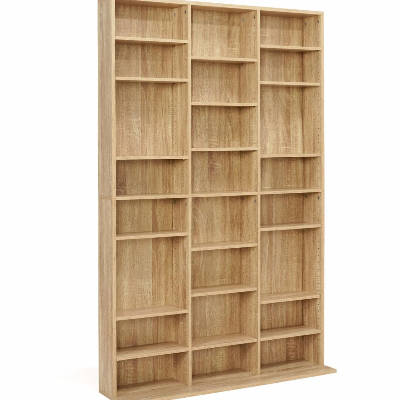 IDMarket Étagère bibliothèque 30 cases modulables effet bois* Meubles Hauts|Meubles En Bois
