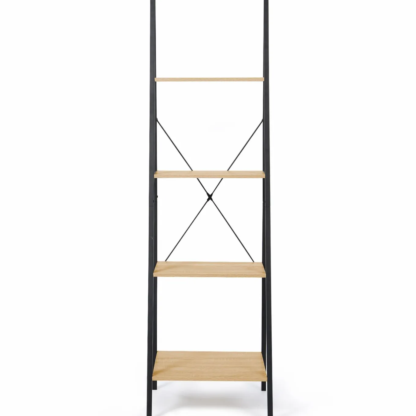 IDMarket Étagère échelle industrielle 4 niveaux* Meubles Hauts|Collection Agencement Magasin