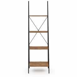 IDMarket Étagère échelle industrielle effet vieilli 4 niveaux 170 cm* Meubles Hauts|Collection Agencement Magasin