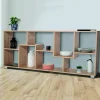 IDMarket Étagère de salon moderne en bois imitation hêtre* Meubles Bas|Meubles En Bois