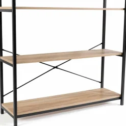 IDMarket Étagère métal style industriel 170 cm* Meubles Hauts|Collection Agencement Magasin