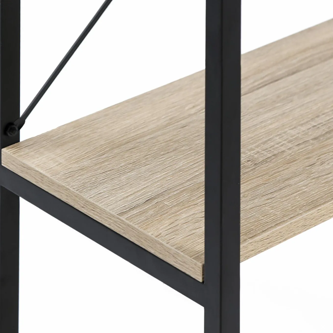 IDMarket Étagère métal style industriel* Meubles Hauts|Collection Agencement Magasin