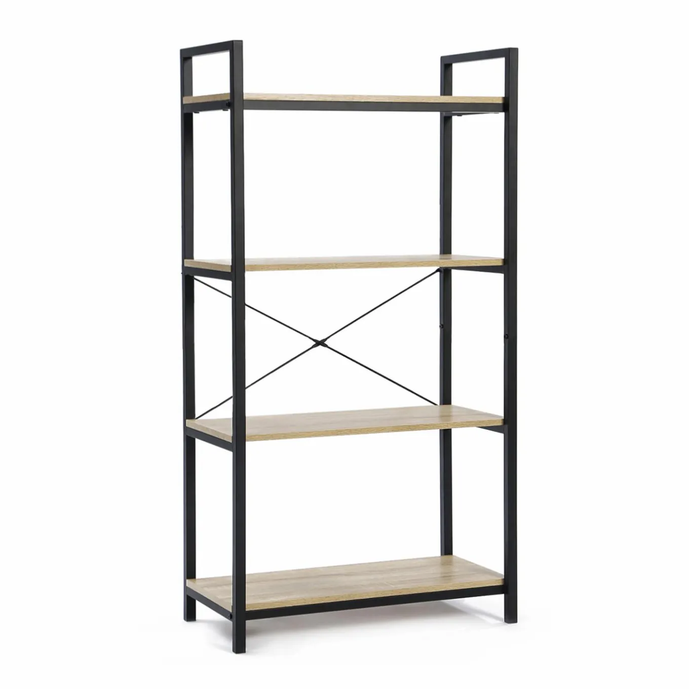 IDMarket Étagère métal style industriel* Meubles Hauts|Collection Agencement Magasin