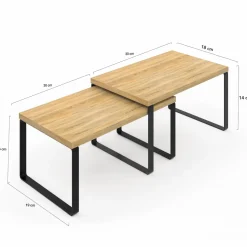 IDMarket Étagères de rangement pour placard : lot de 4* Accessoires Salle De Bain|Dessertes Et Éléments De Cuisine