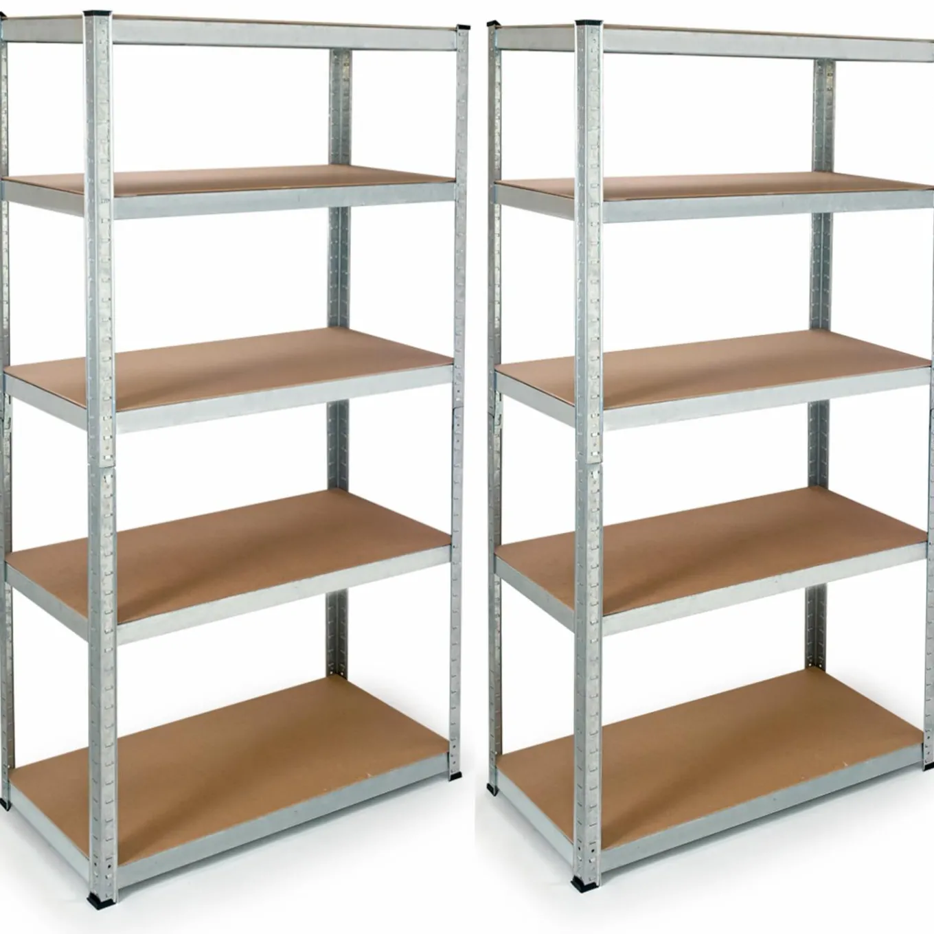 IDMarket Étagères modulables charges lourdes en métal* Etagères Charges Lourdes|Meubles Bricolage Et Rayonnage