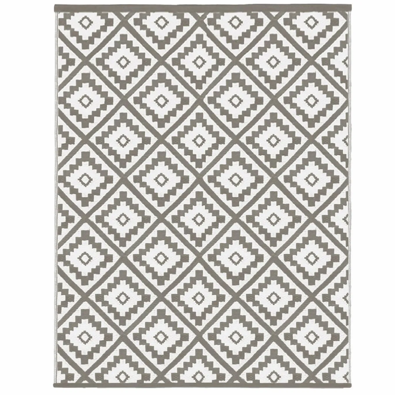 IDMarket Tapis d'extérieur pour terrasse couleur taupe* Revêtement Sol Extérieur