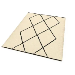 IDMarket Tapis d'intérieur rectangle à motifs berbère 160 x 220 cm* Décoration Et Accessoires