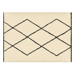 IDMarket Tapis d'intérieur rectangle à motifs berbère 160 x 220 cm* Décoration Et Accessoires