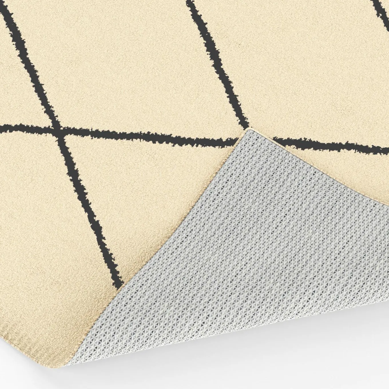 IDMarket Tapis d'intérieur rectangle à motifs berbère 160 x 220 cm* Décoration Et Accessoires