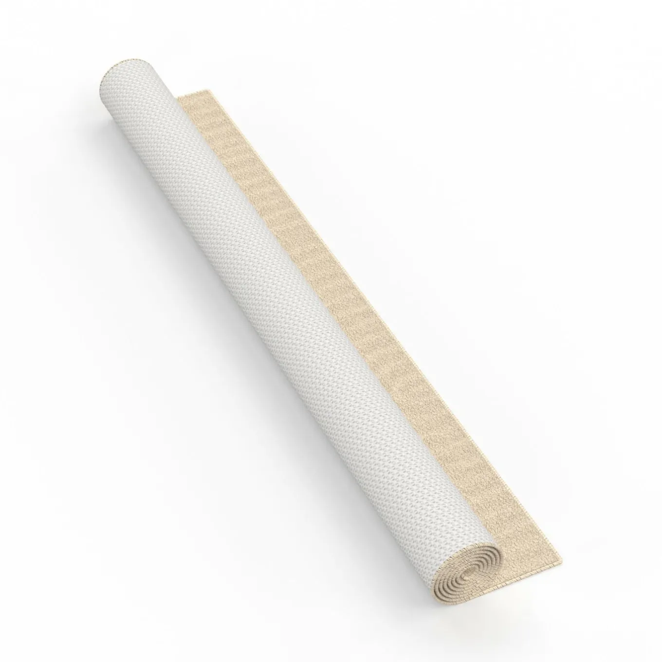 IDMarket Tapis d'intérieur rectangle à motifs circulaire beige 160 x 220 cm* Décoration Et Accessoires