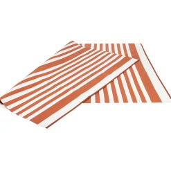 IDMarket Tapis extérieur à rayures terracotta 270x370cm* Revêtement Sol Extérieur