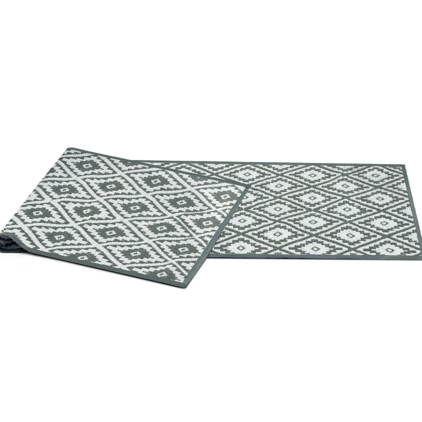 IDMarket Tapis extérieur gris 80x250cm* Revêtement Sol Extérieur