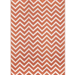 IDMarket Tapis extérieur terracotta 270x370cm* Revêtement Sol Extérieur