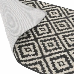 IDMarket Tapis intérieur gris et blanc 60x180cm* Décoration Et Accessoires