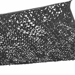 IDMarket Toile ombrage rectangulaire camouflage gris 3x4 m* Voiles D'Ombrage