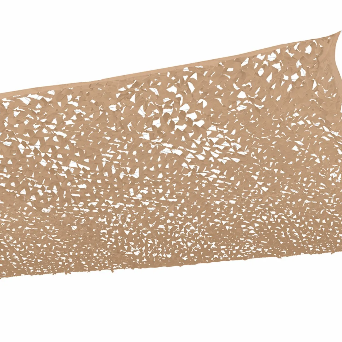 IDMarket Toile ombrage rectangulaire camouflage sable 3x4 m* Voiles D'Ombrage