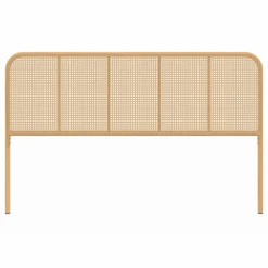 IDMarket Tête de lit façon cannage 160 cm sur pied* Meubles En Bois|Collection Cannage