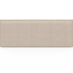 IDMarket Tête de lit suspendue en tissu lin beige de 160 cm* Collection Moderne|Chambre Complète Adulte