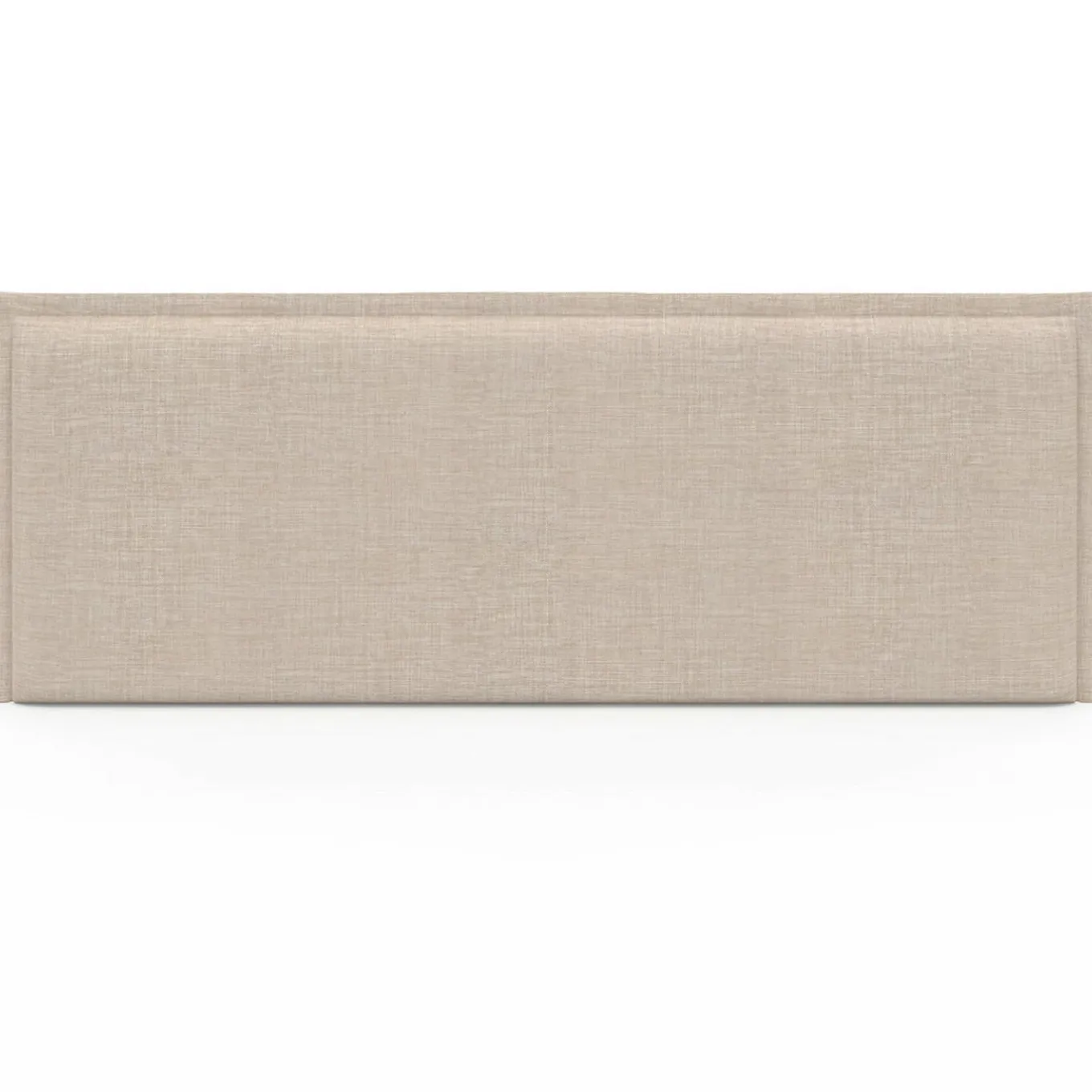 IDMarket Tête de lit suspendue en tissu lin beige de 160 cm* Collection Moderne|Chambre Complète Adulte