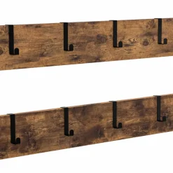 IDMarket Vestiaire d'entrée 5 étagères style industriel* Collection Vintage|Vestiaires Et Meubles D'Entrée