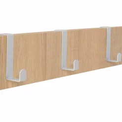 IDMarket Vestiaire d'entrée industriel bois et métal blanc* Vestiaires Et Meubles D'Entrée