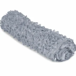 IDMarket Voile ombrage camouflage gris clair rectangulaire 4x6m* Voiles D'Ombrage